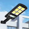 A solar-powered LED outdoor light mounted on a building. Náhľad obrázku produktu