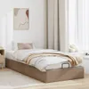 vidaXL Ottoman-Bett ohne Matratze Cappucino 100x200cm Produktbild-Vorschau 3