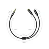 Ugreen AV123, Czarny, Szary, Złoto, 3.5mm mini jack, 2 x Podgląd zdjęcia produktu 6
