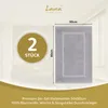 Zestaw 2 sztuk mat do łazienki Lavea®, 50x80 cm, dywanik Podgląd zdjęcia produktu 2