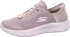 A side view of a beige Skechers women's slip-on shoe. Anteprima dell’immagine prodotto
