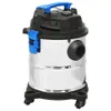 vidaXL Nass- und Trockensauger 1200 W 20 L Silbern Produktbild-Vorschau 2