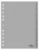 DURABLE Register A4 31-tlg. 1-31 geprägt PP, 652310 grau Produktbild-Vorschau 3