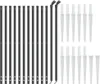 Maschendrahtzaun mit Bodenhülsen Anthrazit 1x25 m Produktbild-Vorschau 3