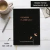 Premium Planer 2027 Buchkalender schwarz Roségold, Produktbild-Vorschau 7