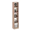 KOMTO Bücherregal Sonoma Eiche– Schmales Regal 30 cm Breit, Produktbild-Vorschau 6