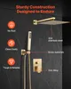 SucceBuy Robinet de douche Système de douche à effet pluie Voir les images du produit 6
