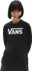 Vans Felpe WM Fying V Cassic, VN0A47WNBLK1, Taglia: 173 Anteprima dell’immagine prodotto 2