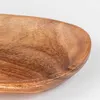 Holztablett Akazie 40x18cm Schale Obstschale Tablett Oval Produktbild-Vorschau 6