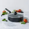 GreenPan Essence, Kolo, Sauté panvica, Čierna, Keramický, Náhľad obrázku produktu 2