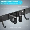 Besenhalterung Wand, Gerätehalter Edelstahl 5 Halter und 4 Produktbild-Vorschau 1
