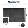 Hulser Fitness Puzzlematte - 30 x 30 x 1 cm - 36 Stück - Produktbild-Vorschau 8