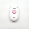 A white Braun Silk Epil 1 epilator is shown against a white background. Produktbild-Vorschau