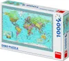Dino Puzzle Politická mapa světa 1000 dílků Náhled obrázku produktu 1