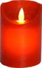 Anna's Collection Led-Stummelkerze - rot - H12,5 x D7,5 cm Produktbild-Vorschau 8