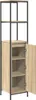 vidaXL Koupelnová skříňka s policemi Sonoma dub 36x35x165 Náhled obrázku produktu 5