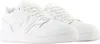 A pair of white New Balance sneakers. Podgląd zdjęcia produktu