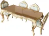 Goldene Stühle Esszimmer Stuhlgruppe Stuhl Set Garnitur 4x Produktbild-Vorschau 3