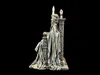 Zeus figura su trono scultura decorativa soggiorno Anteprima dell’immagine prodotto 9