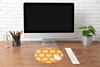 MuchoWow® Mauspad Mousepad Vektor-Illustration bitcoin Produktbild-Vorschau 4