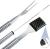Set d'ustensiles de barbecue en acier inoxydable, 18 Voir les images du produit 8