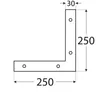 DMX - Möbelwinkel Winkelverbinder Holzverbinder - NA Produktbild-Vorschau 2