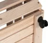 STOLMAK Obstkiste aus Holz mit Rollen – 3 Etagen – 77x79x30 Produktbild-Vorschau 6