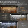 Vitrine mit Beleuchtung 3 Farbe, Glas-Sideboard mit 4 Produktbild-Vorschau 3