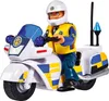 Simba Dickie Vertriebs GmbH Sam Polizei Motorrad mit Figur Produktbild-Vorschau 3