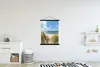 MuchoWow® Textilposter Düne - Gras - Meer - Strand 120x160 Produktbild-Vorschau 2