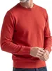 REDMOND Casual Herren Pullover Langarm Rundhals Comfort Rot Produktbild-Vorschau 5
