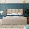 okwish Letto imbottito 160x200 cm, letto matrimoniale con Anteprima dell’immagine prodotto 9