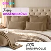AR Line 2er Pack Jersey Kissenbezüge 40x40 Baumwolle – Produktbild-Vorschau 2