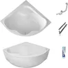 ECOLAM Baignoire d'angle SELMA 150 x 150 cm + tablier Voir les images du produit 10