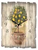 ARTland Holz Wanduhr Funkuhr - schwarzer Zeiger Produktbild-Vorschau 1