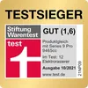 A marketing image showing a test winner badge from Stiftung Warentest. Náhled obrázku produktu