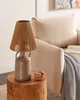 BELIANI Tischlampe Taupe Keramik Vasenform 51 cm Produktbild-Vorschau 4