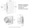 Bosch F1500 DH W 125, Wand, Badezimmer, Weiß, Kunststoff, Produktbild-Vorschau 7