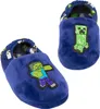Minecraft - Kinder Hausschuhe "Zombie Vs Creeper" NS7099 Produktbild-Vorschau 3