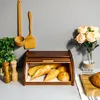 Creative Home Porta-Pane Legno Marrone | 38x28,5x17,5cm Anteprima dell’immagine prodotto 5