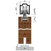 HELM Holzschiebetür 73 Set 2. flg Anlagen Produktbild-Vorschau 2