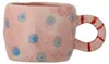 Bloomingville Nini Tasse, Rose, Steingut Produktbild-Vorschau 1