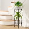 Bamworld Pflanzenständer Indoor Outdoor Hohes 2-stufiges Produktbild-Vorschau 2