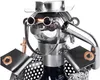 BRUBAKER Flaschenhalter Jäger Metall Skulptur mit Produktbild-Vorschau 7
