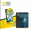 Product packaging and a smartphone with screen protectors. Produktbild-Vorschau