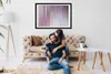 Bild - Bilderrahmen - 100 cm x 70 cm - MDF - Rahmen - Foto Produktbild-Vorschau 3