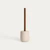HOMLA MELKARO Keramik-Toilettenbürste, beige, 10 x 18,5 cm Produktbild-Vorschau 2