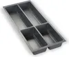 ORGA-BOX III Besteckeinsatz grau 473,5 x 194 mm für 30 cm Produktbild-Vorschau 1