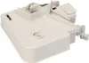 A beige and gray plastic appliance part, likely a latch or relay, is shown from a slightly elevated angle against a white background. Produktbild-Vorschau