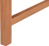 BELIANI Gartenbank Hellbraun Akazienholz rechteckig 110 cm Produktbild-Vorschau 4